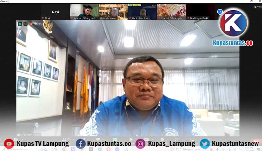 Kupas Tuntas Gelar Webinar Unila Hadirkan Pemateri Spesialis Dari