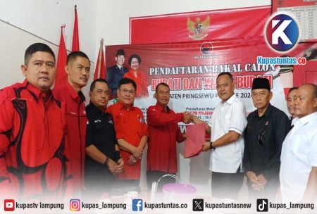 Kupas Tuntas 5 Cakada Pringsewu Kembalikan Formulir Pendaftaran Ke