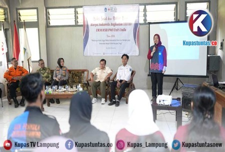 Kupas Tuntas KRS PMI Unit Unila Gelar Diklat Dan Baksos KSR Angkatan