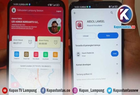 Kupas Tuntas Pemkab Lamsel Berlakukan Absen Online Berbasis Android