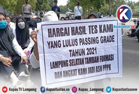 Kupas Tuntas Puluhan Guru Lulus Passing Grade Di Lamsel Gelar Aksi