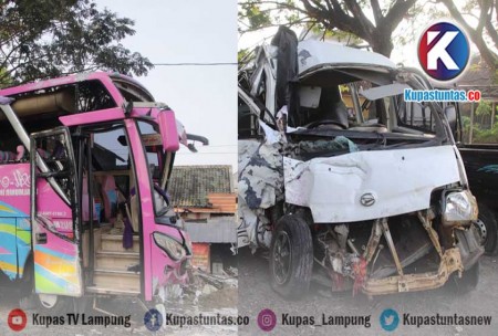 Kupas Tuntas Tabrakan Maut Bus Vs Minibus Di Pringsewu Tewas Dan