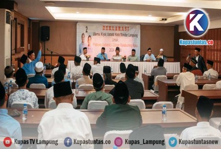 Kupas Tuntas Ulama Kiai Dan Ustadz Se Bandar Lampung Deklarasi