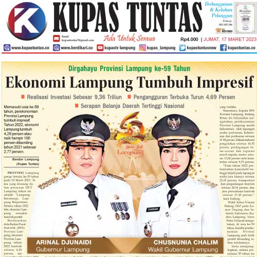 Kupas Tuntas Surat Kabar Harian Kupas Tuntas Edisi Jumat Maret