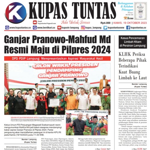 Kupas Tuntas Surat Kabar Harian Kupas Tuntas Edisi Kamis Oktober