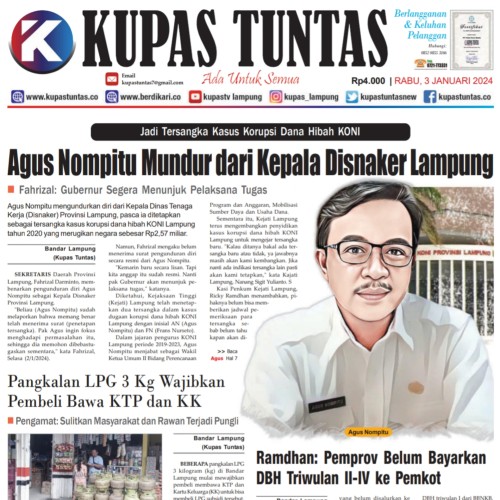 Kupas Tuntas Surat Kabar Harian Kupas Tuntas Edisi Rabu Januari