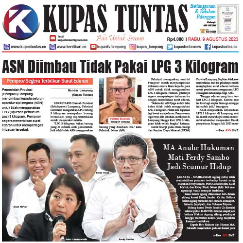 Kupas Tuntas Surat Kabar Harian Kupas Tuntas Edisi Rabu Agustus