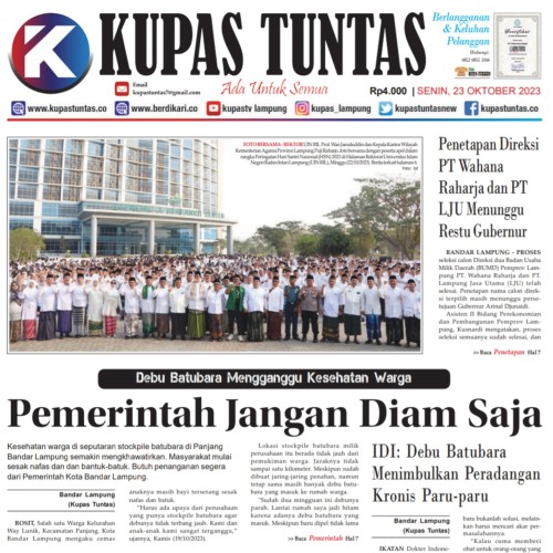 Kupas Tuntas Surat Kabar Harian Kupas Tuntas Edisi Senin Oktober