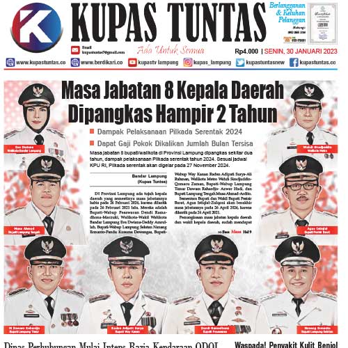 Kupas Tuntas Surat Kabar Harian Kupas Tuntas Edisi Senin Januari