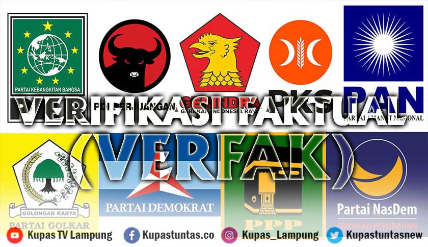 Kupas Tuntas Verfak Parpol Di Kab Kota Se Lampung Telah Selesai