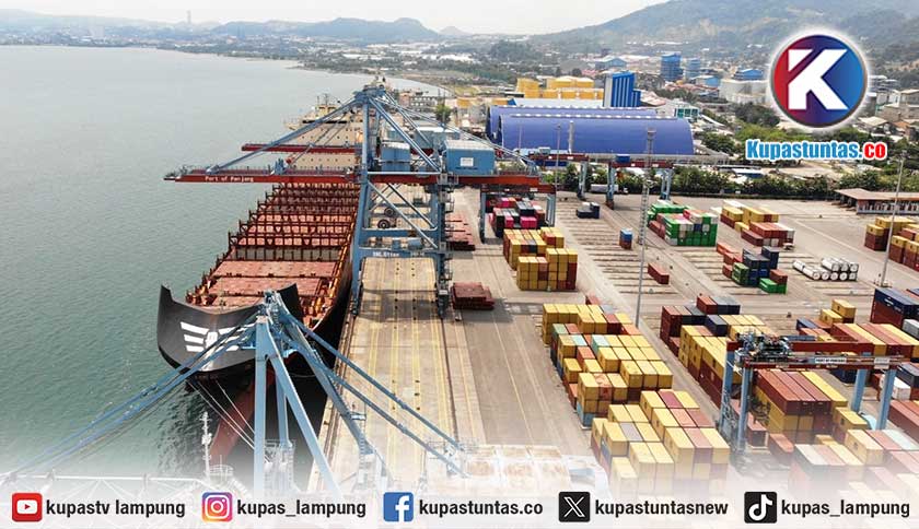 Ceremony Pelepasan Ekspor Perdana Tepung Tapioka ke Tiongkok Melalui Pelabuhan Regional 2 Panjang