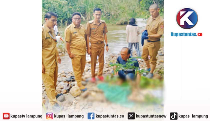 Dua Anak Terseret Arus Sungai Way Semaka di Belalau, Satu Tewas, Satu Belum Ditemukan