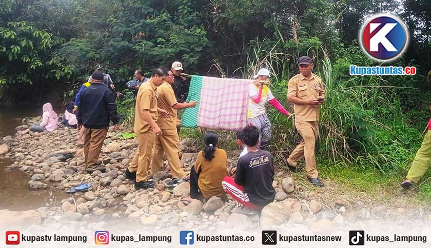 Dua Bocah Korban Tenggelam di Belalau Lampung Barat Ditemukan Meninggal