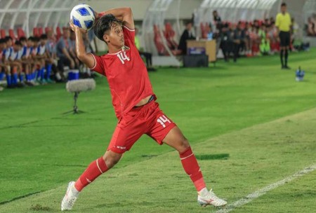 Fabio Azka Irawan Talenta Muda Sepakbola Asal Tulang Bawang Bersinar di Timnas U-16