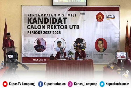 Kupas Tuntas - Gelar Pemilihan Rektor Periode 2022-2026, Kampus UTB ...