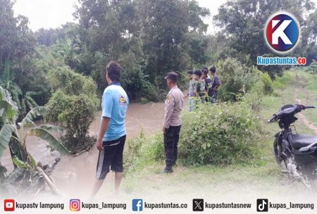 Kupas Tuntas Hari Kedua Pencarian Pria Hanyut Di Sungai Way Galih Lamsel Belum Ditemukan