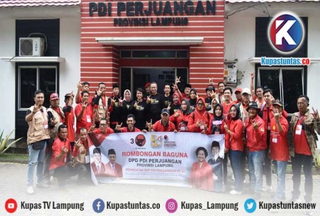 Kupas Tuntas - Sambut HUT Ke-50, DPD PDI Perjuangan Lampung Lepas ...