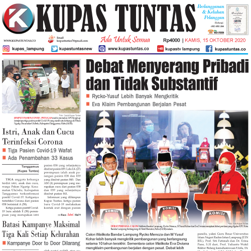 Kupas Tuntas Surat Kabar Harian Kupas Tuntas Edisi Kamis Oktober