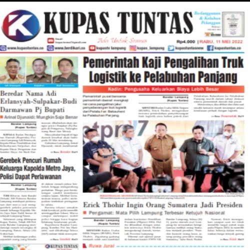 Kupas Tuntas Surat Kabar Harian Kupas Tuntas Edisi Rabu Mei