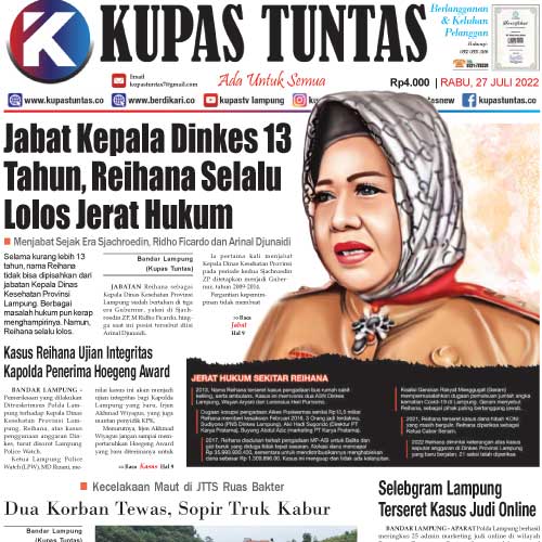 Kupas Tuntas Surat Kabar Harian Kupas Tuntas Edisi Rabu Juli