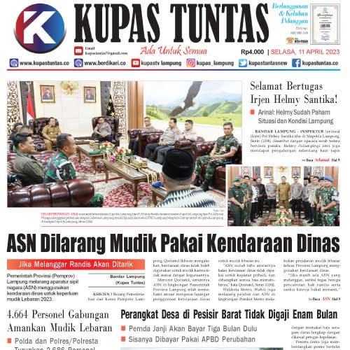 Kupas Tuntas - Surat Kabar Harian Kupas Tuntas Edisi Selasa, 11 April 2023