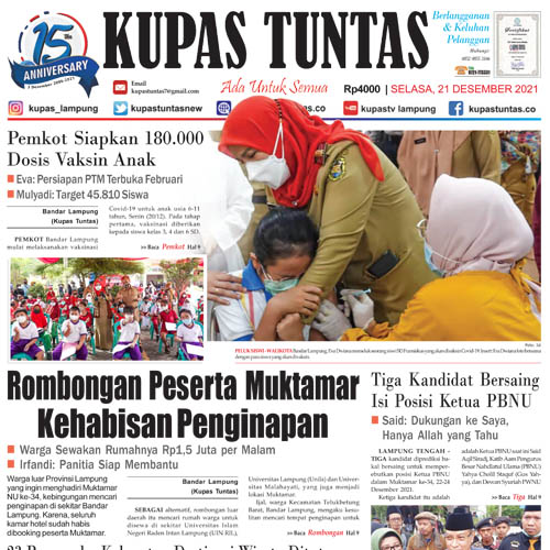 Kupas Tuntas Surat Kabar Harian Kupas Tuntas Edisi Selasa Desember